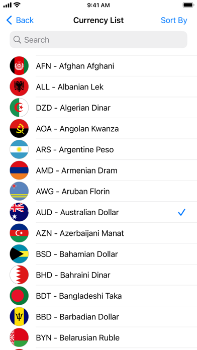 Currency Today Screenshot