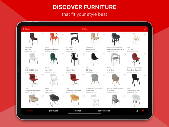 Roomle 3D and AR room planner