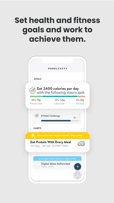Purelivity Wellness Screenshot