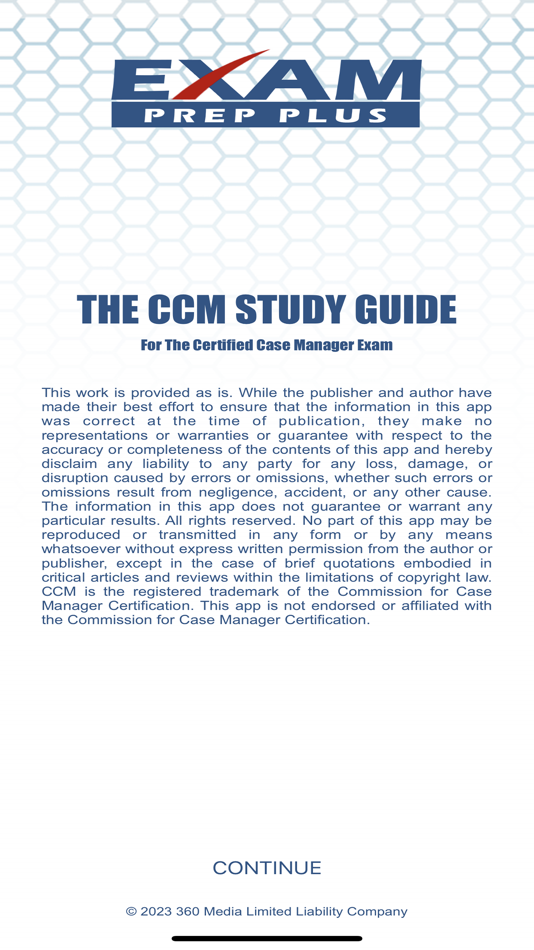#1. CCM Exam Prep Plus (iOS) Podle: 360 Media Limited Liability Company