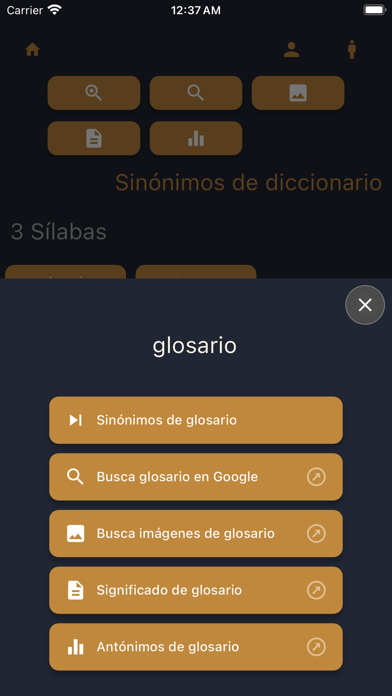 Sinonimos ES Screenshot