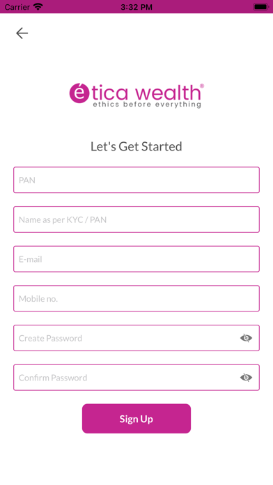 Etica Wealth Screenshot