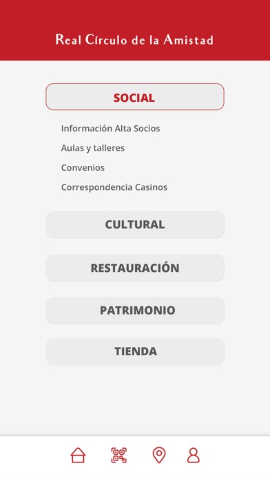 Círculo de la Amistad Screenshot