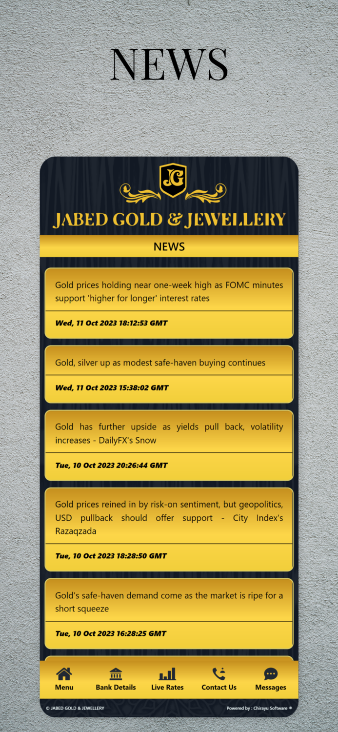 JABED GOLD AND JEWELLERY