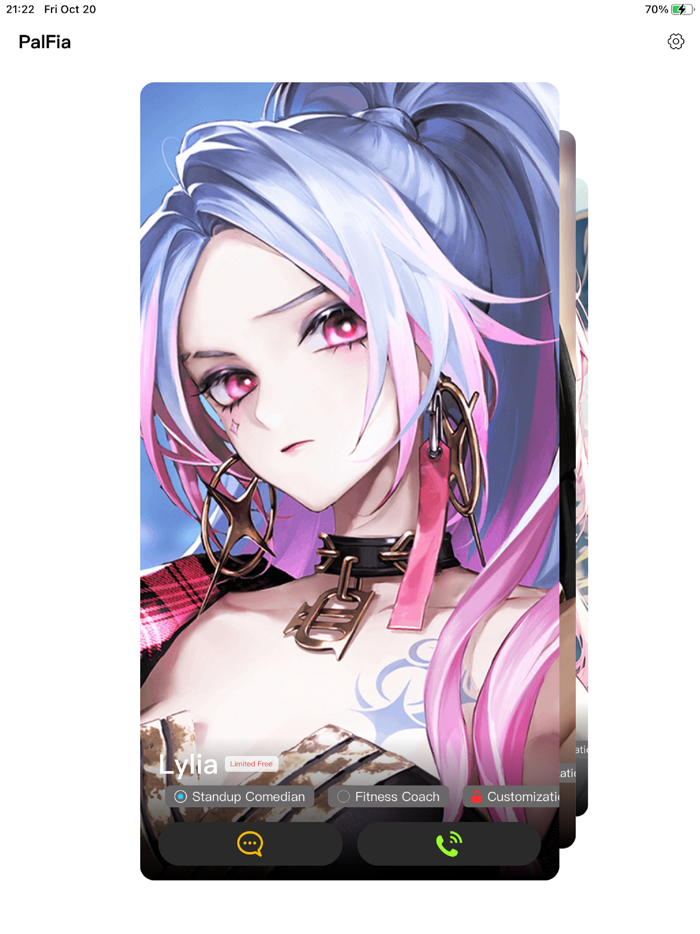 PalFia AI 3D Video Chat Pal
