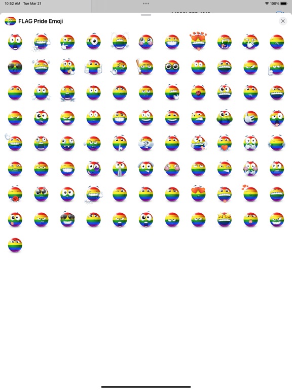 Screenshot #4 pour LGBTQA+ Flag Emoji