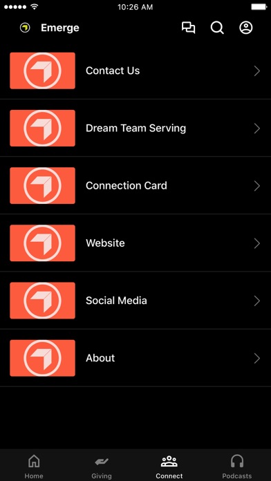 Emerge Church Florida Screenshot