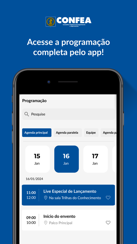 #2. Eventos Confea (iOS) 来自: Yazo