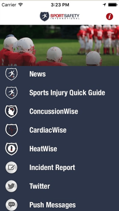 Sport Safety Toolbox Screenshot