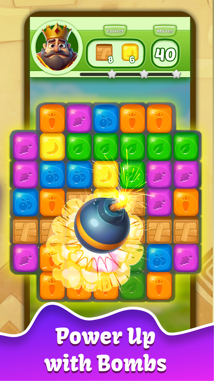 King Quests - Match and Tap