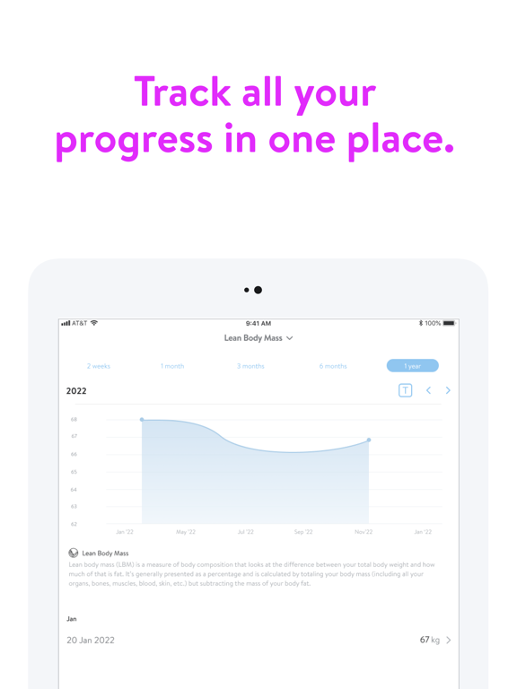 Live Vital Rx Accountability iPad screenshot 5 - Health & Fitness app