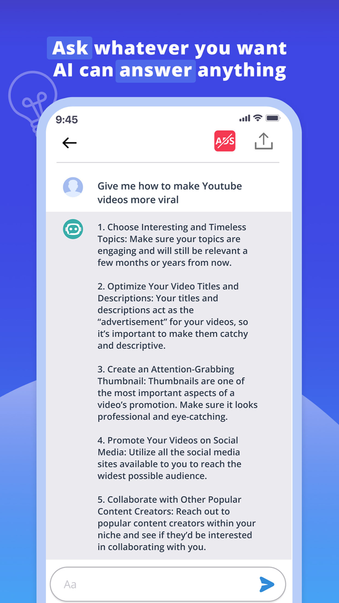 Chatbot Writer - AI Assistant