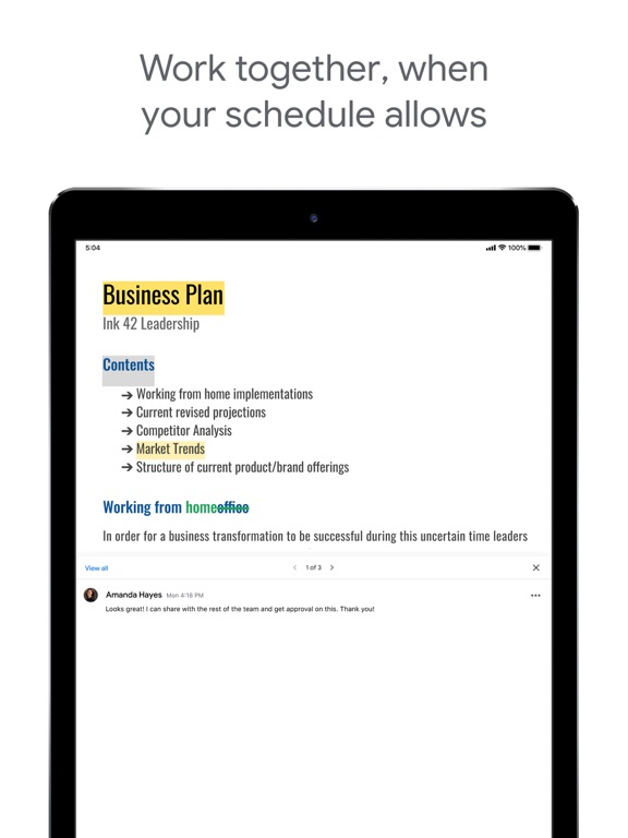 Google Docs Google Docs