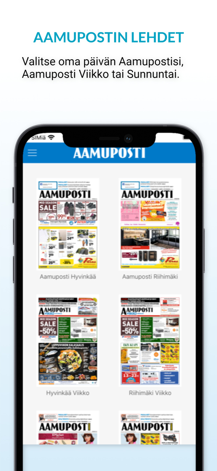 Aamuposti päivän lehti