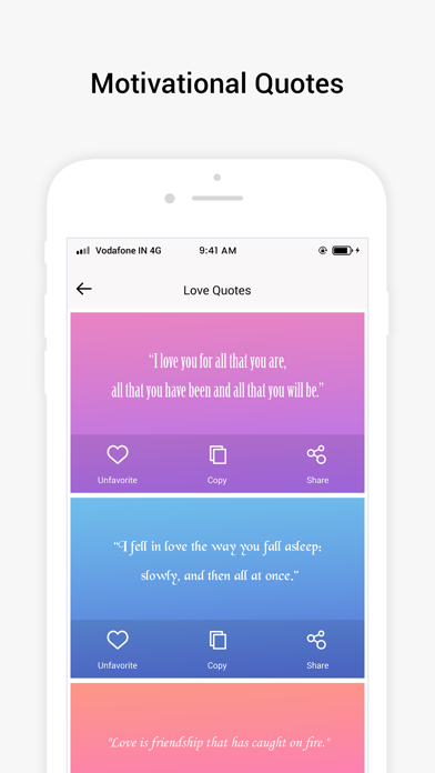 Quotes : Thoughts & Status Screenshot