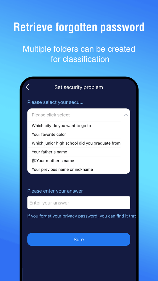 #4. Privacy album Manager (iOS) 由: 长沙唯美通信技术有限公司