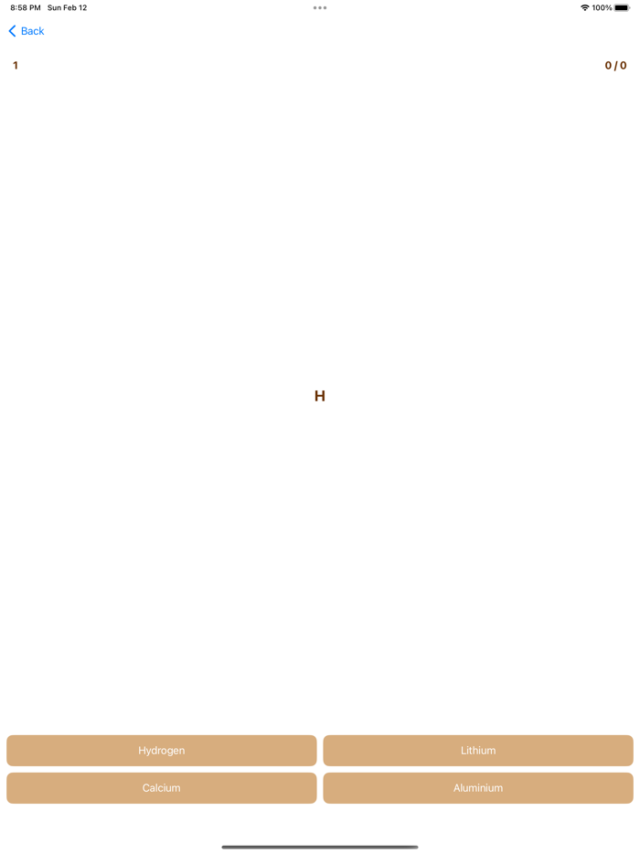 Chemical Elements Learning