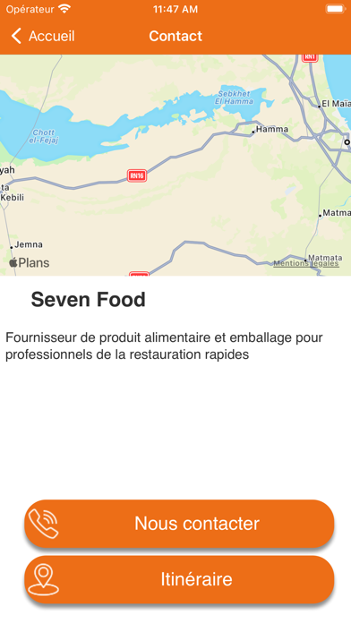 Seven food Screenshot