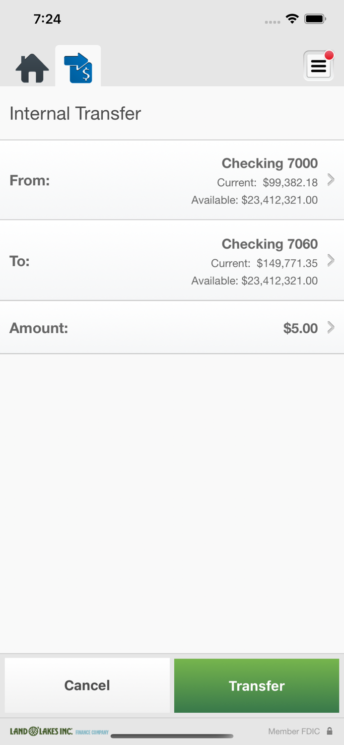 Land O’Lakes Finance Mobile