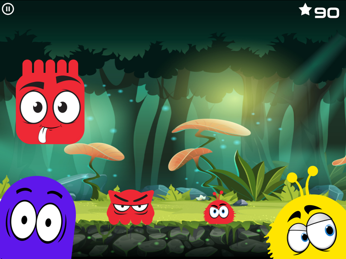 Monster Hop Cartoon Kid Puzzle