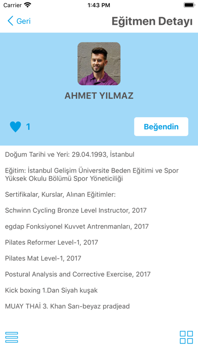 App screenshot