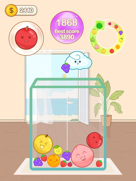 Screenshot #6 pour Watermelon Drop - Merge Fruit