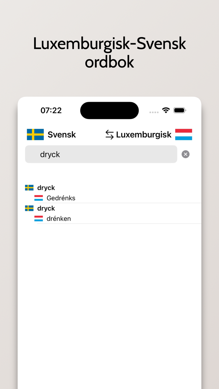 Luxemburgisk-Svensk ordbok
