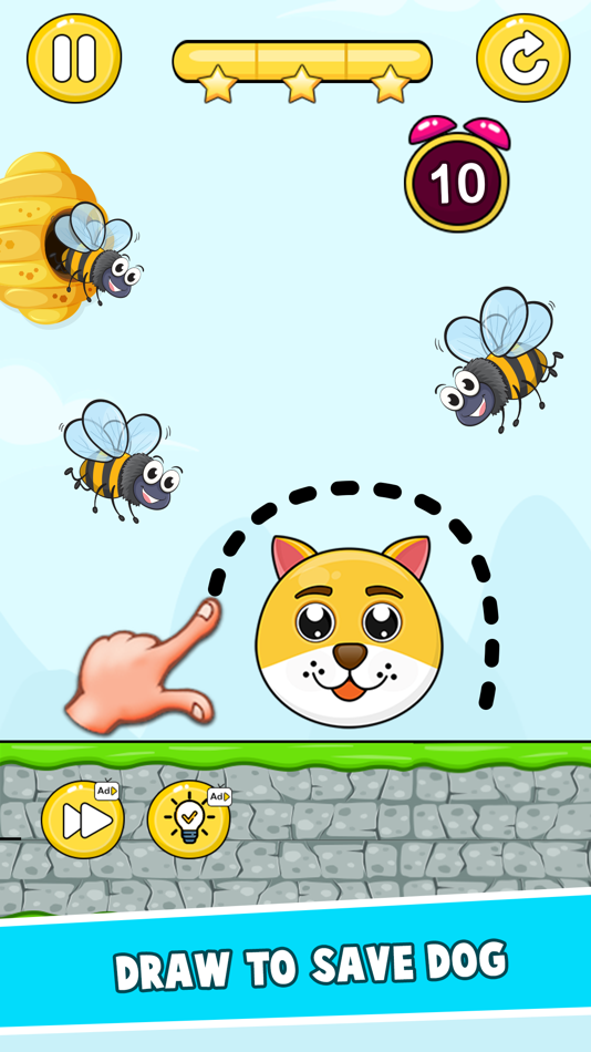 #3. Animal Rescue : Draw To Save (iOS) 由: Mendapara Janakiben Milankumar