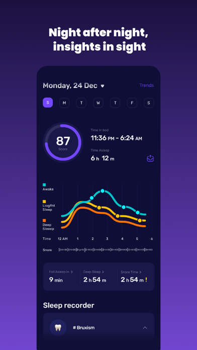 Sleepia: AI Sleep Trackerのおすすめ画像2