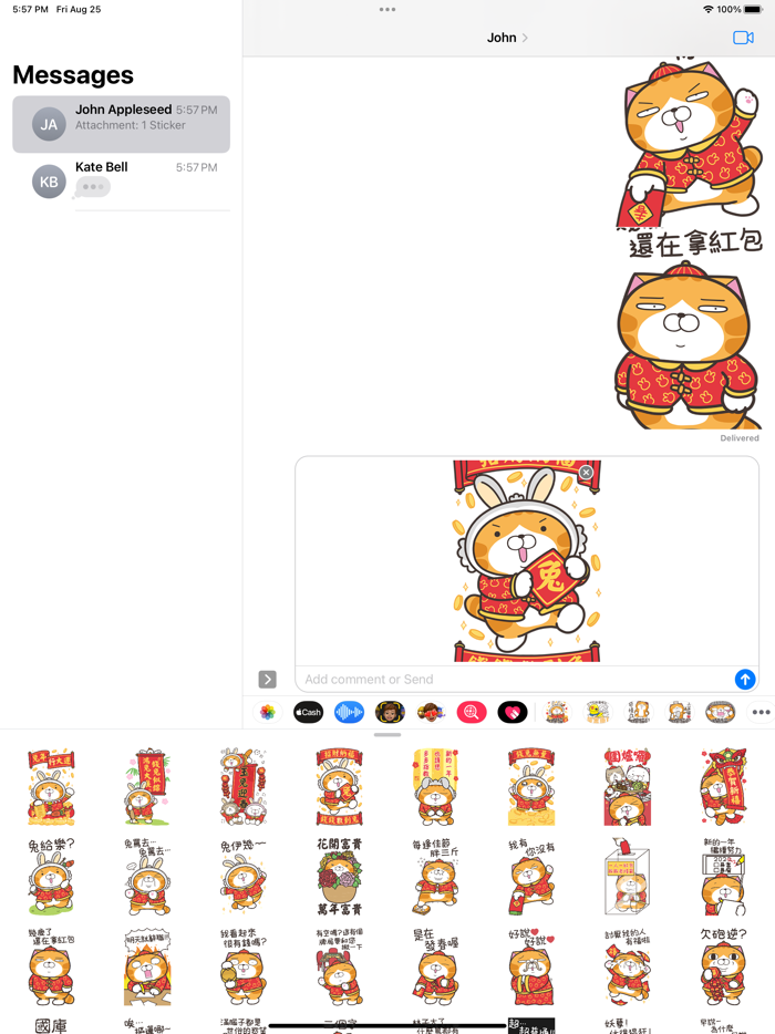 白爛貓新年篇 賀兔年