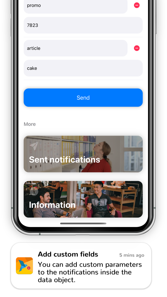 Notifications for Firebase