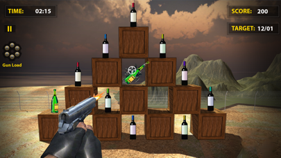 Bottle Shooting Game:Gun Games Screenshot