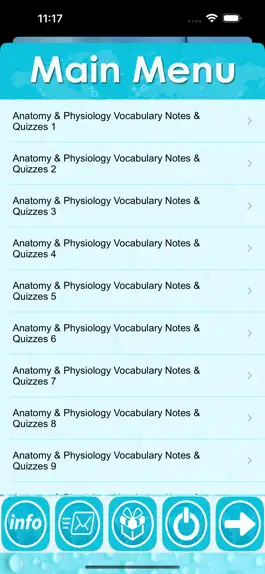 Game screenshot Anatomy & Physiology Vocab App apk