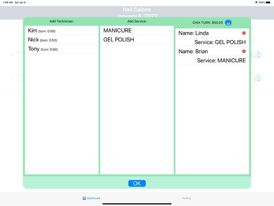Lux POS iPad screenshot 3 - Business app