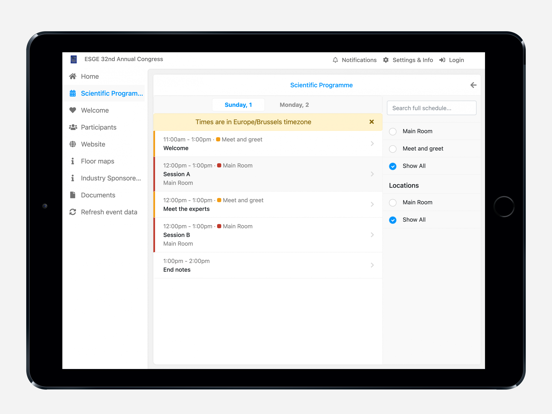 Screenshot #6 pour ESGE Congress 2023