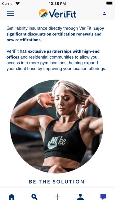 VeriFit Screenshot