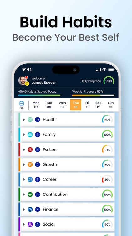 Daily Habit Tracker by Arootah