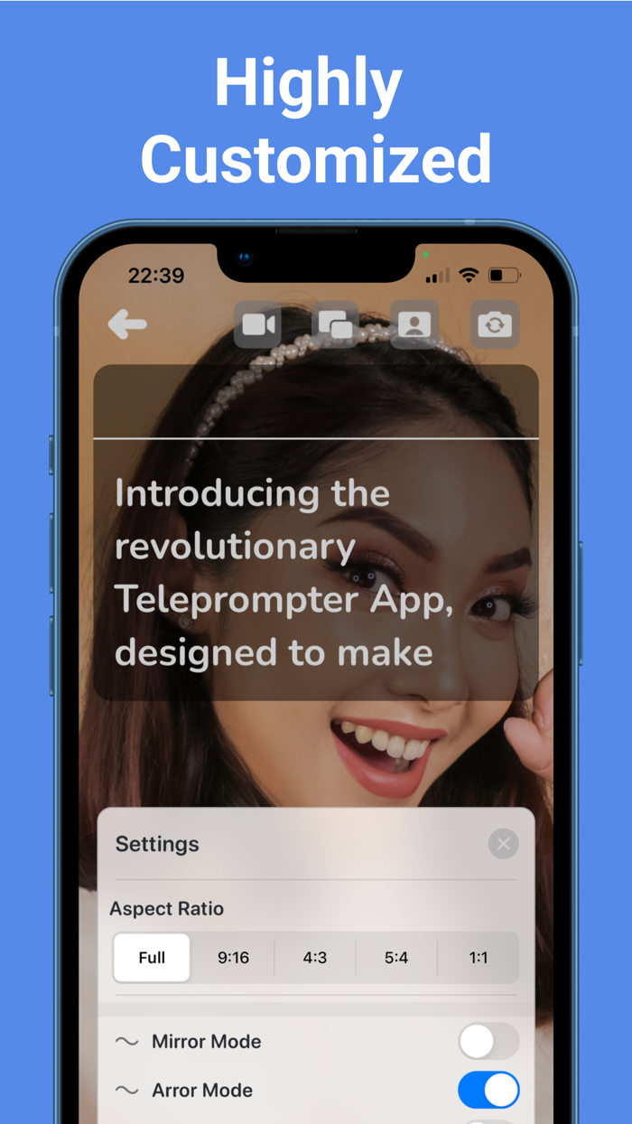 Video teleprompter App Lite Z