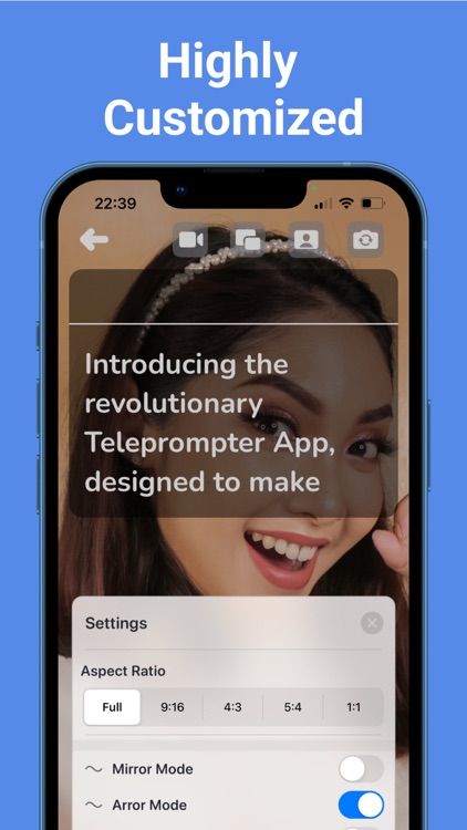 Video teleprompter App Lite Z screenshot-3