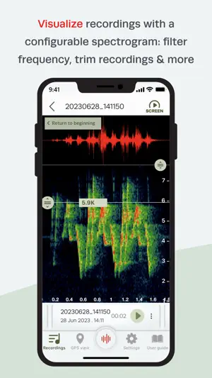 Song Meter Touch screenshot 2