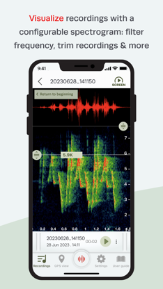 Song Meter Touch screenshot 2