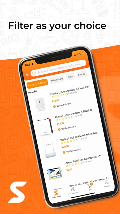 Solar Store Screenshot