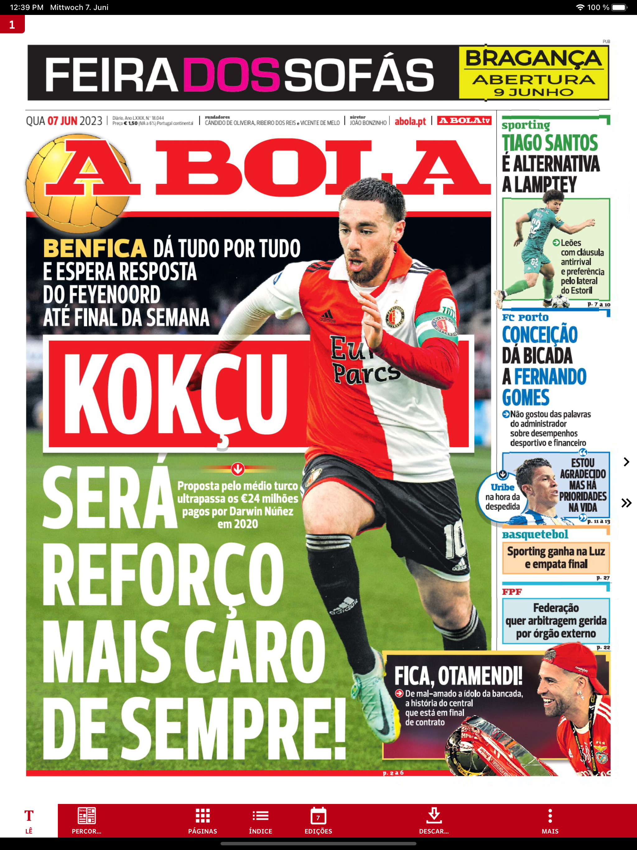 A BOLA – Edição Digital