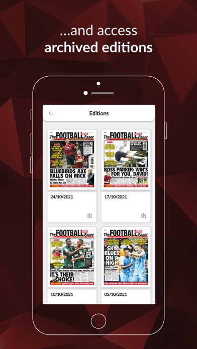 The Football League Paper Screenshot