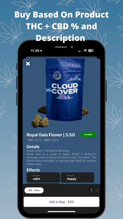 Quincy Cannabis Co. Screenshot