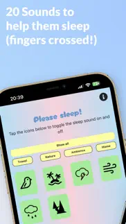 please sleep baby sleep sounds iphone screenshot 2