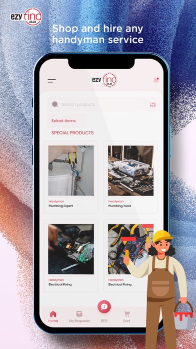 Construction EzyFind Screenshot