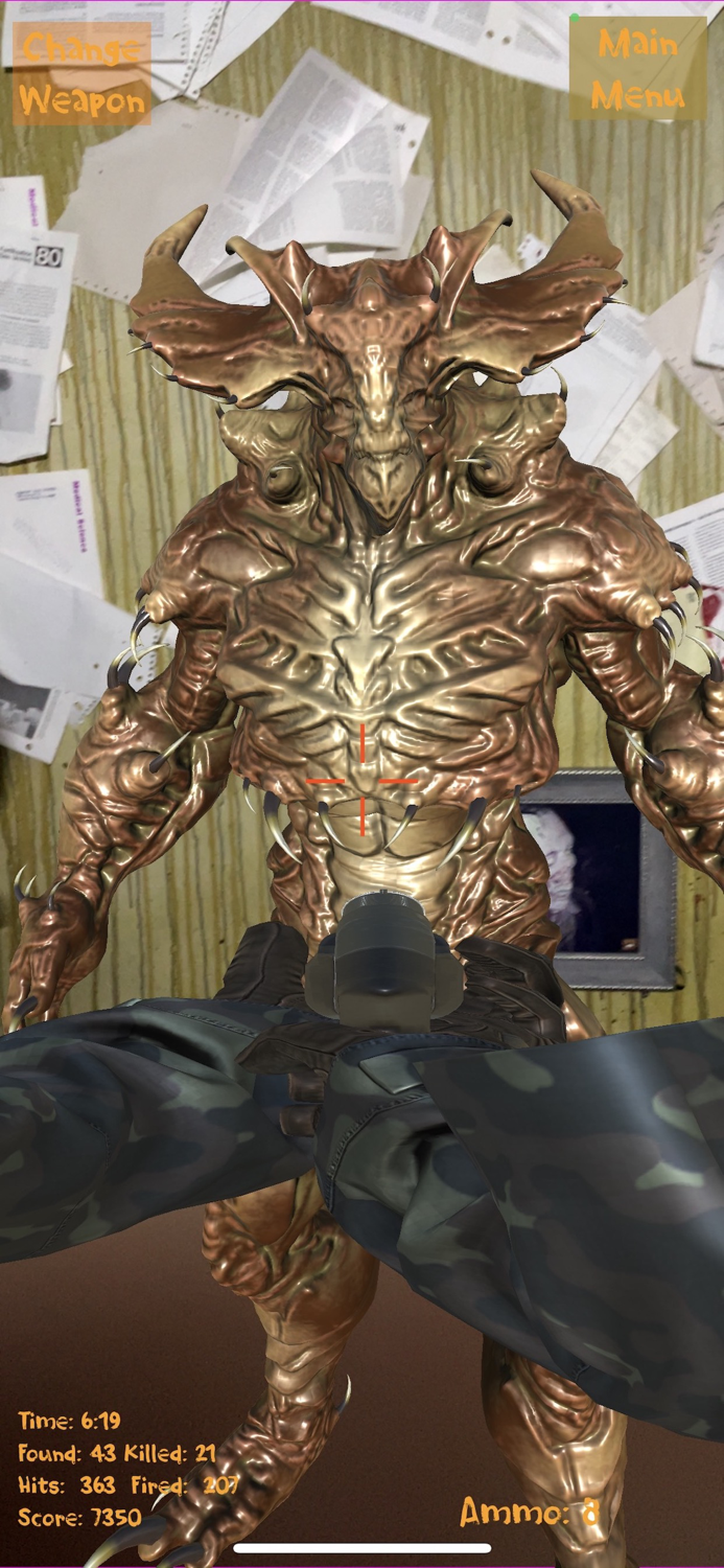 AR Haunted House Viewer