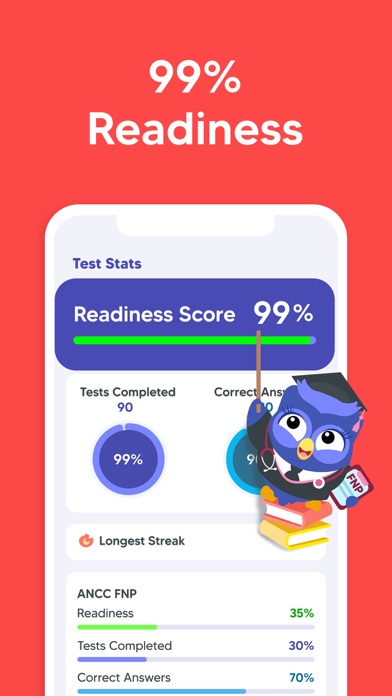 FNP Exam Prep Test Practice Screenshot