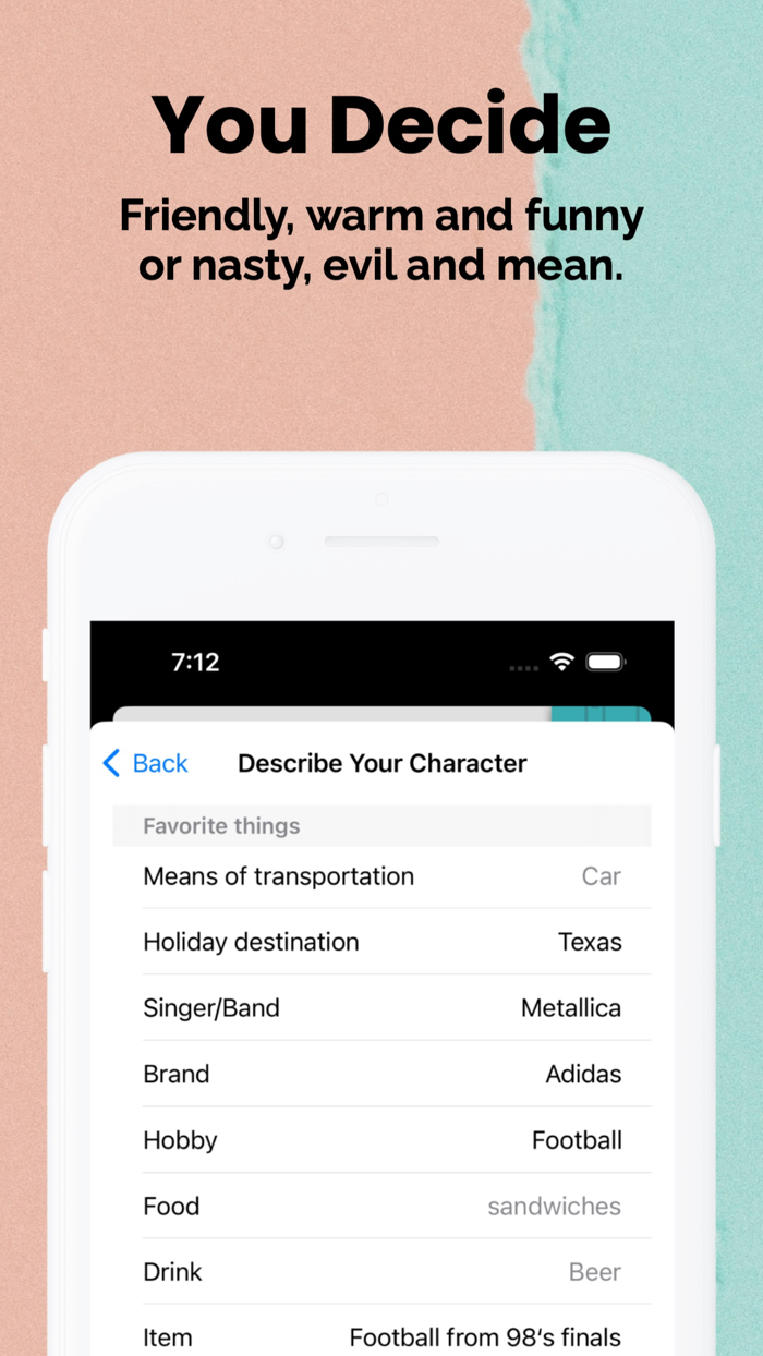 Virtual Friends - AI Creator